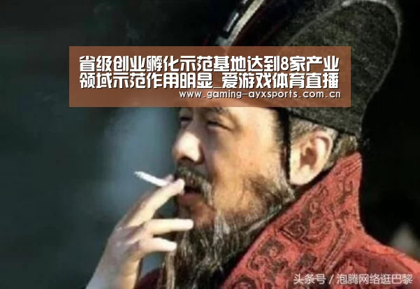 省级创业孵化示范基地达到8家产业领域示范作用明显_爱游戏体育直播(图3) 足球即时比分